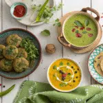 moringa recipes including smoothies, curry, and snacks