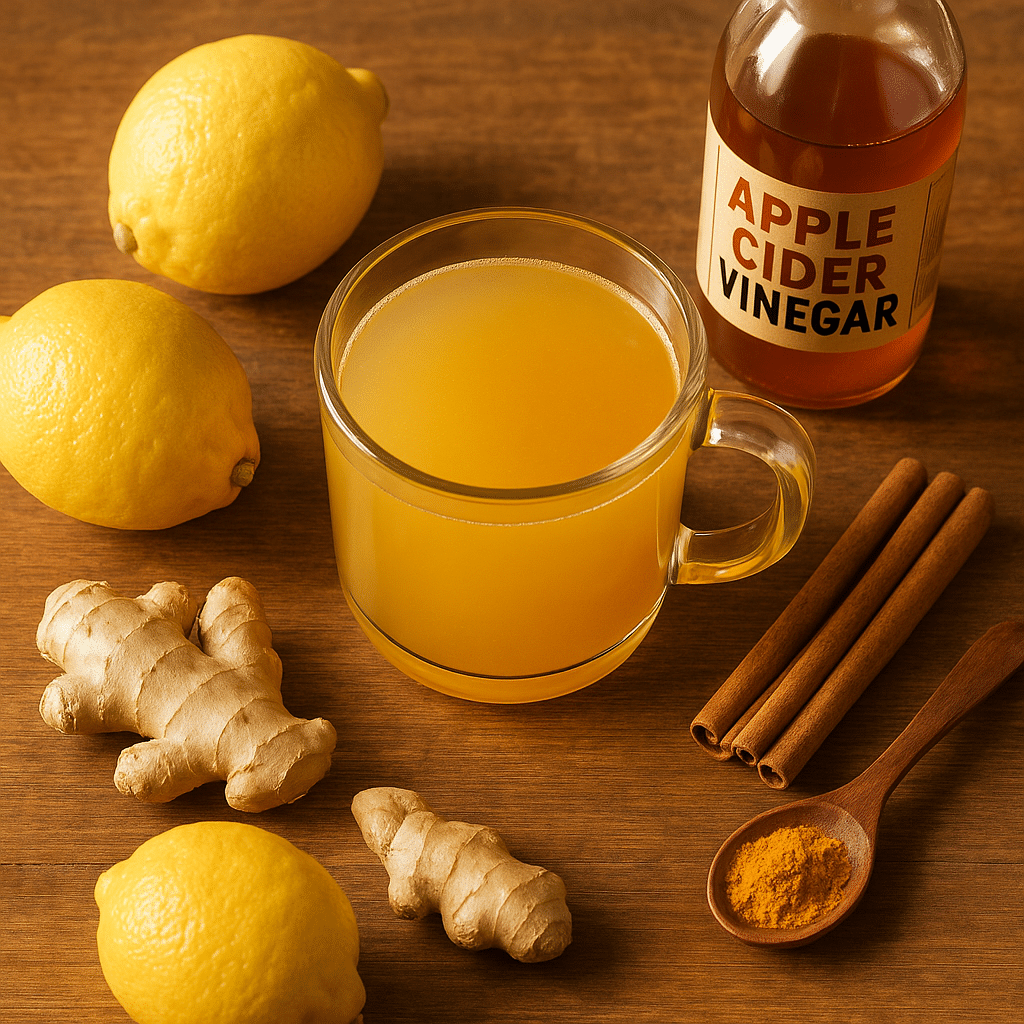 natural zepbound recipe morning drink with ingredients