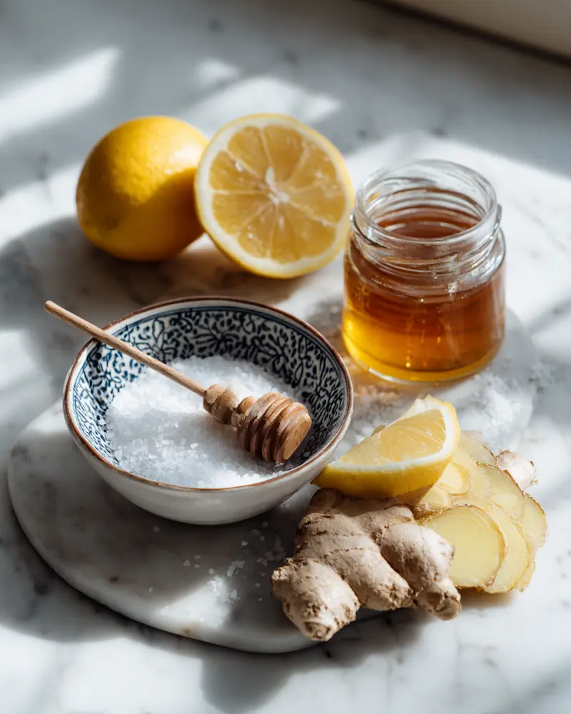 blue-salt-trick-recipe-ingredients-men Blue salt trick recipe ingredients: Persian blue salt, lemon, honey, ginger