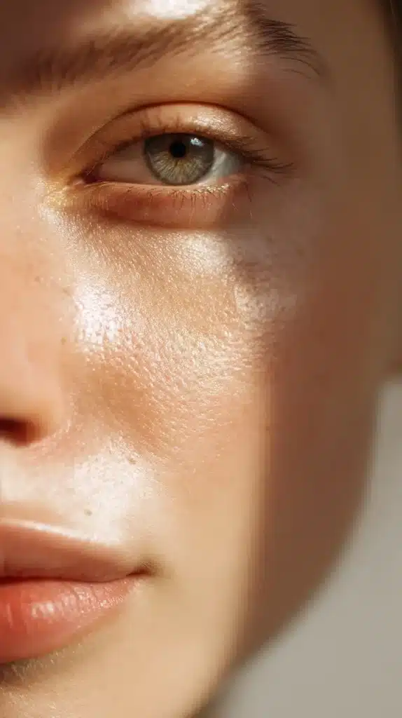 gelatin-benefits-skin-collagen-cream-close-up gelatin benefits for skin collagen hydration close-up zoomed in