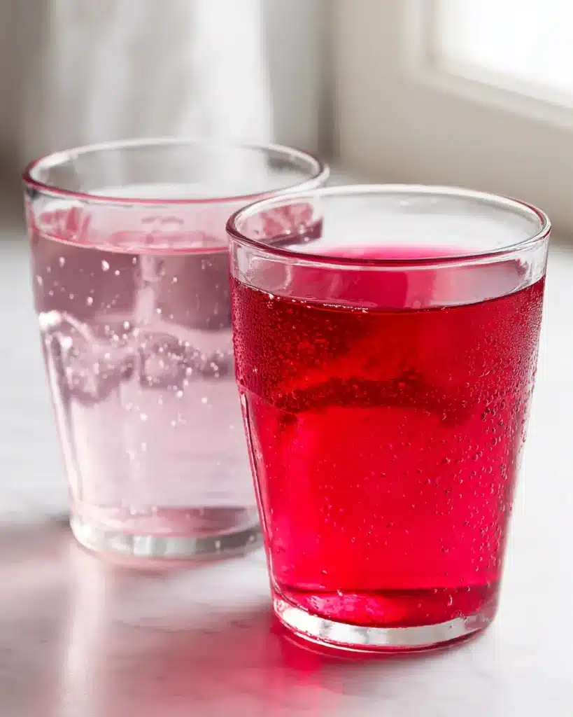 jillian michaels gelatin recipe vs dr oz pink gelatin trick two glasses side by side 2026