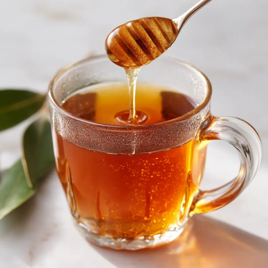 bay-leaf-clove-cinnamon-honey Honey drizzle into bay leaf clove cinnamon tea