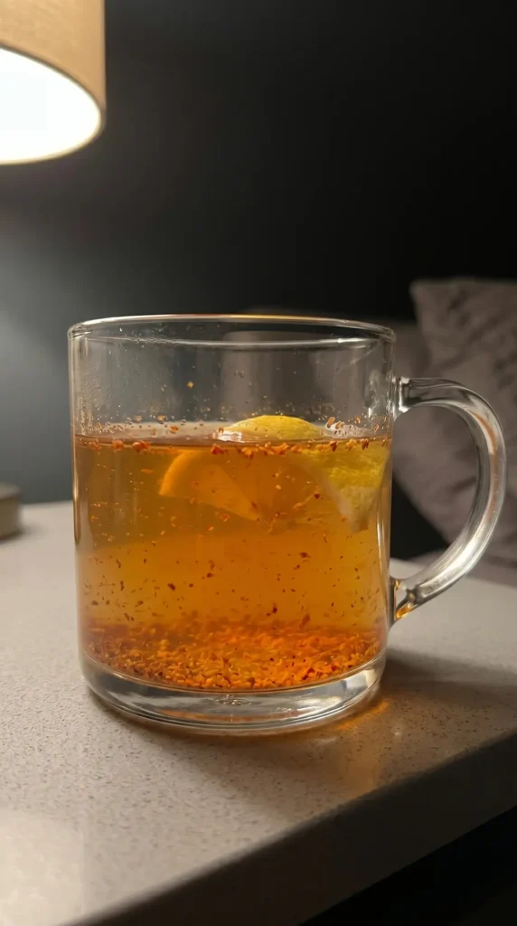 Cayenne Pepper Trick - Before Bed cayenne pepper trick before bed warm drink