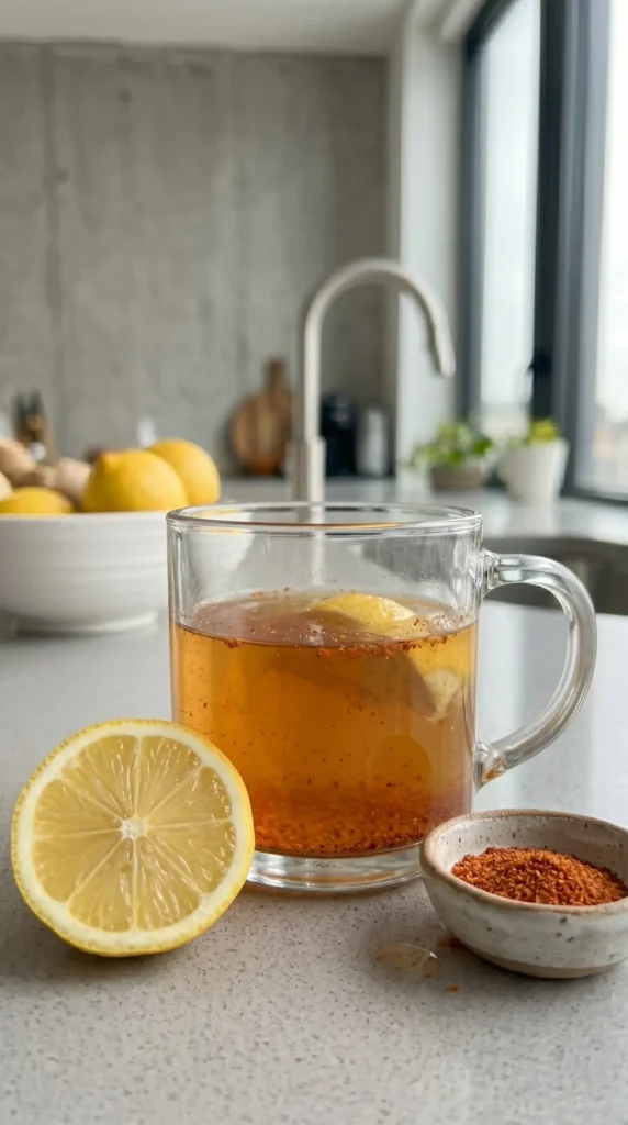 Cayenne Pepper Trick - Benefits cayenne pepper trick benefits warm citrus drink