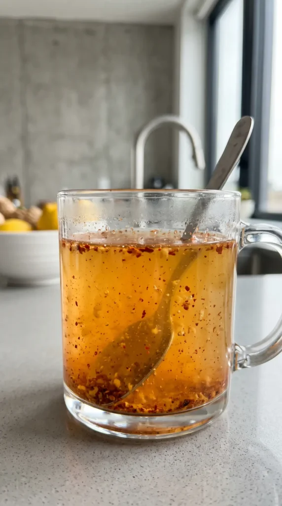 cayenne pepper trick warm drink recipe