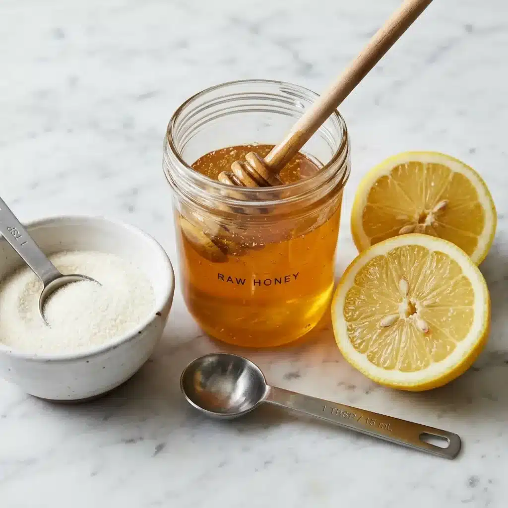 ingredients for horse gelatin trick for men gelatin powder honey lemon