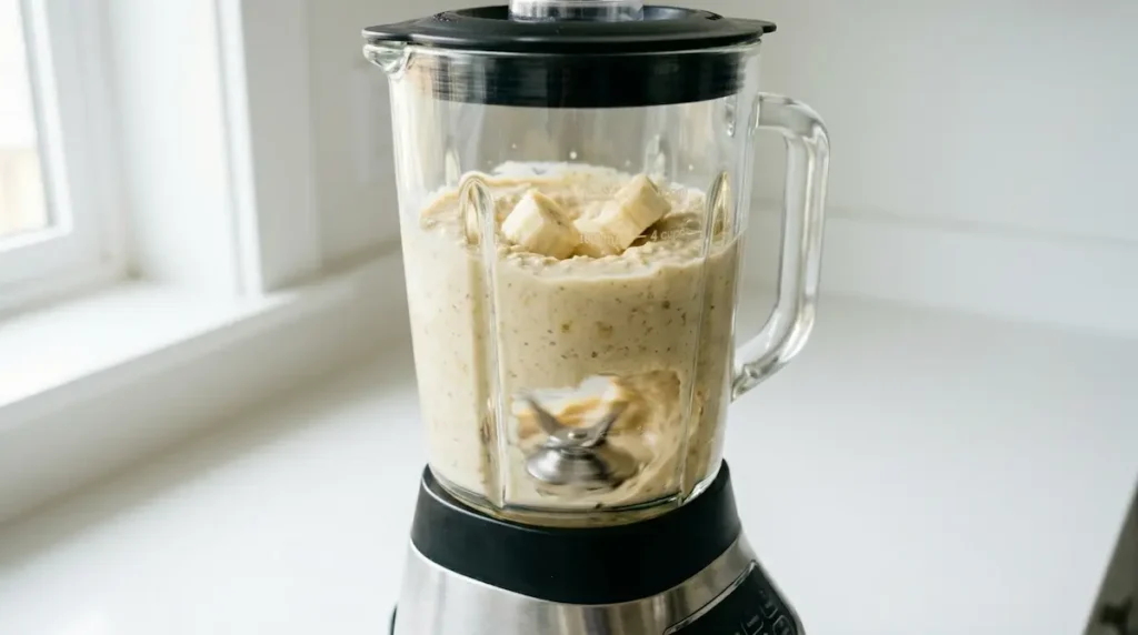 oatmeal banana pancake blender