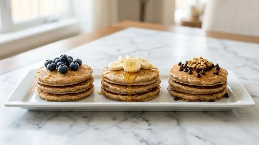 oatmeal banana pancake variations
